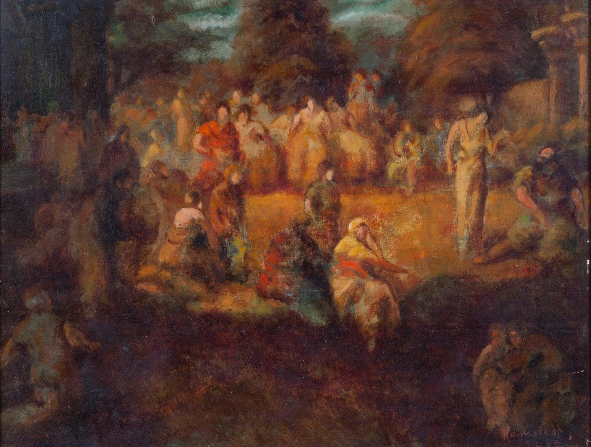 Yrjö Ramstedt, Figurkomposition.