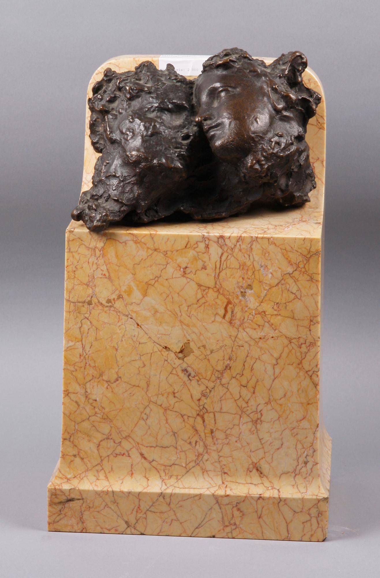 DAVID EDSTRÖM, skulptur,  brons, sign.