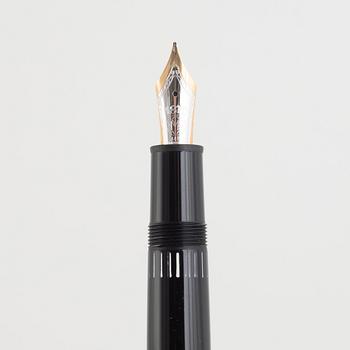 A Mont Blanc Fountain Pen.