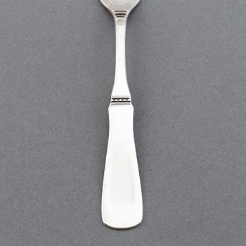 Erik Löfman, bestick, 36 delar, silver, "Uppsala", 1900-talets slut.
