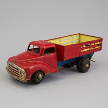 A tinplate Gama 501 truck, Germany, 1950s.