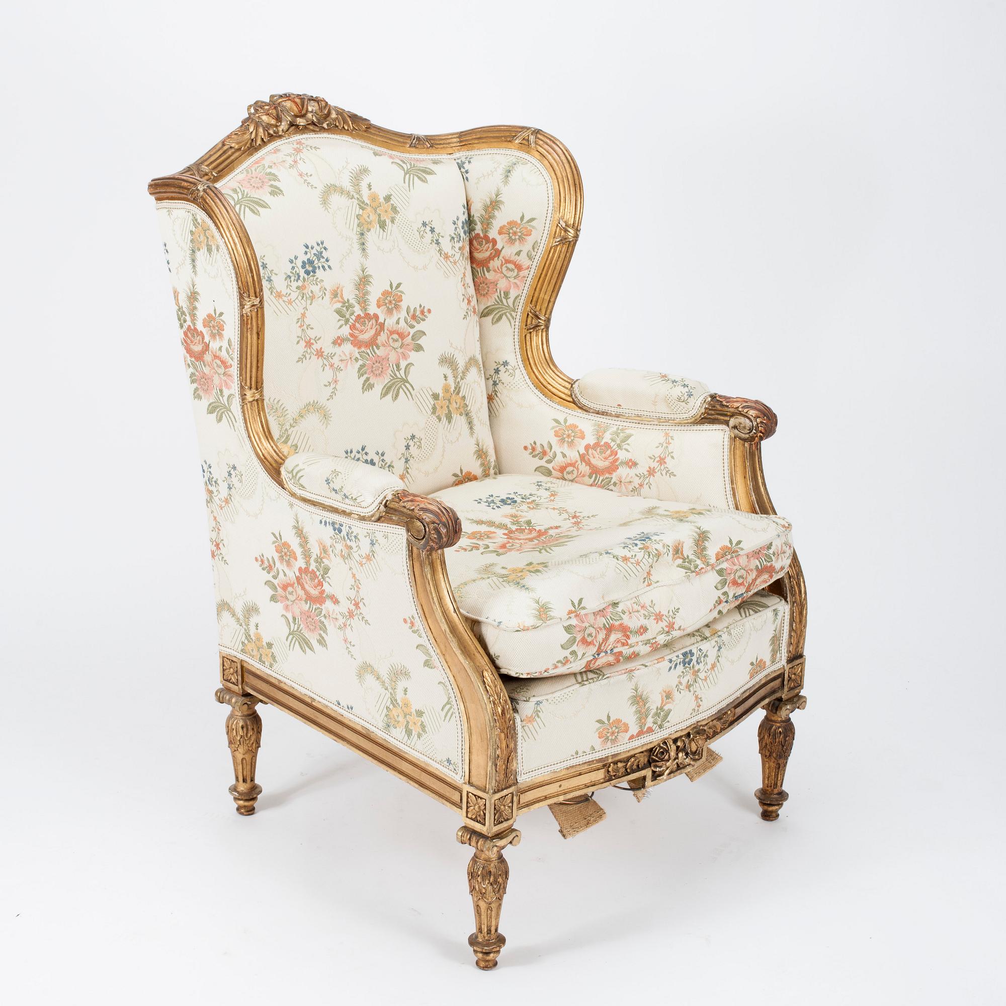 BERGÈRE, Louis XVI-stil, 1900-talets början.