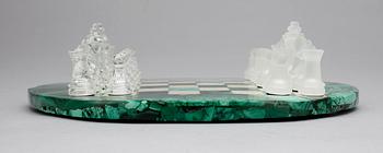 SCHACKBRÄDE, malakit, 1900-talets andra hälft.