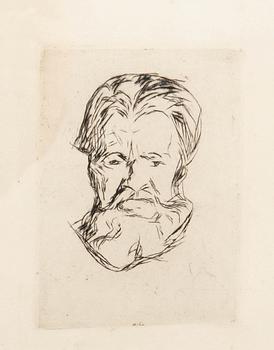 Edvard Munch, Manshuvud.