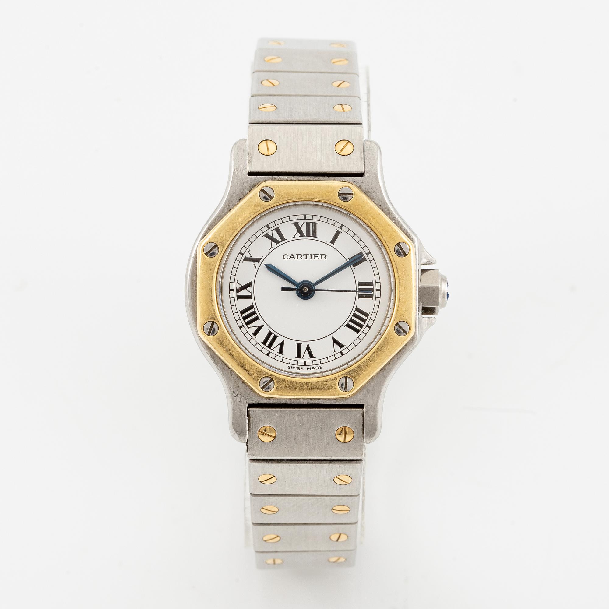 Cartier, Santos Ronde, armbandsur, 24 mm.