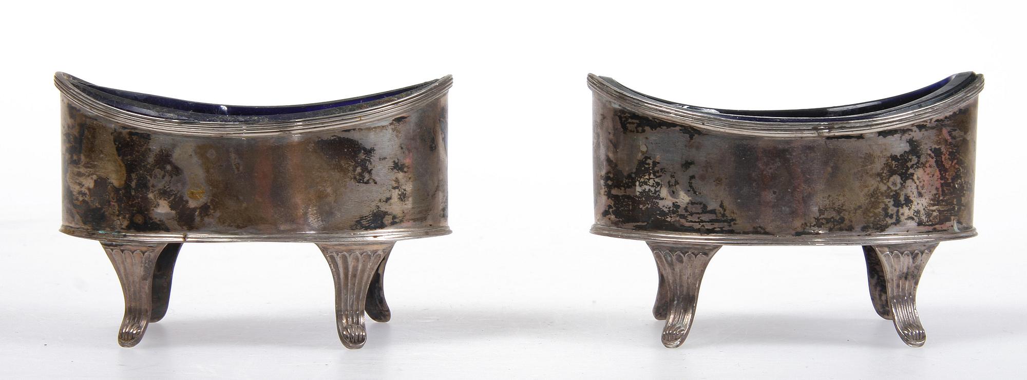 SALTKAR, 1 par, Georgian, London, England, 1792 samt 1793.