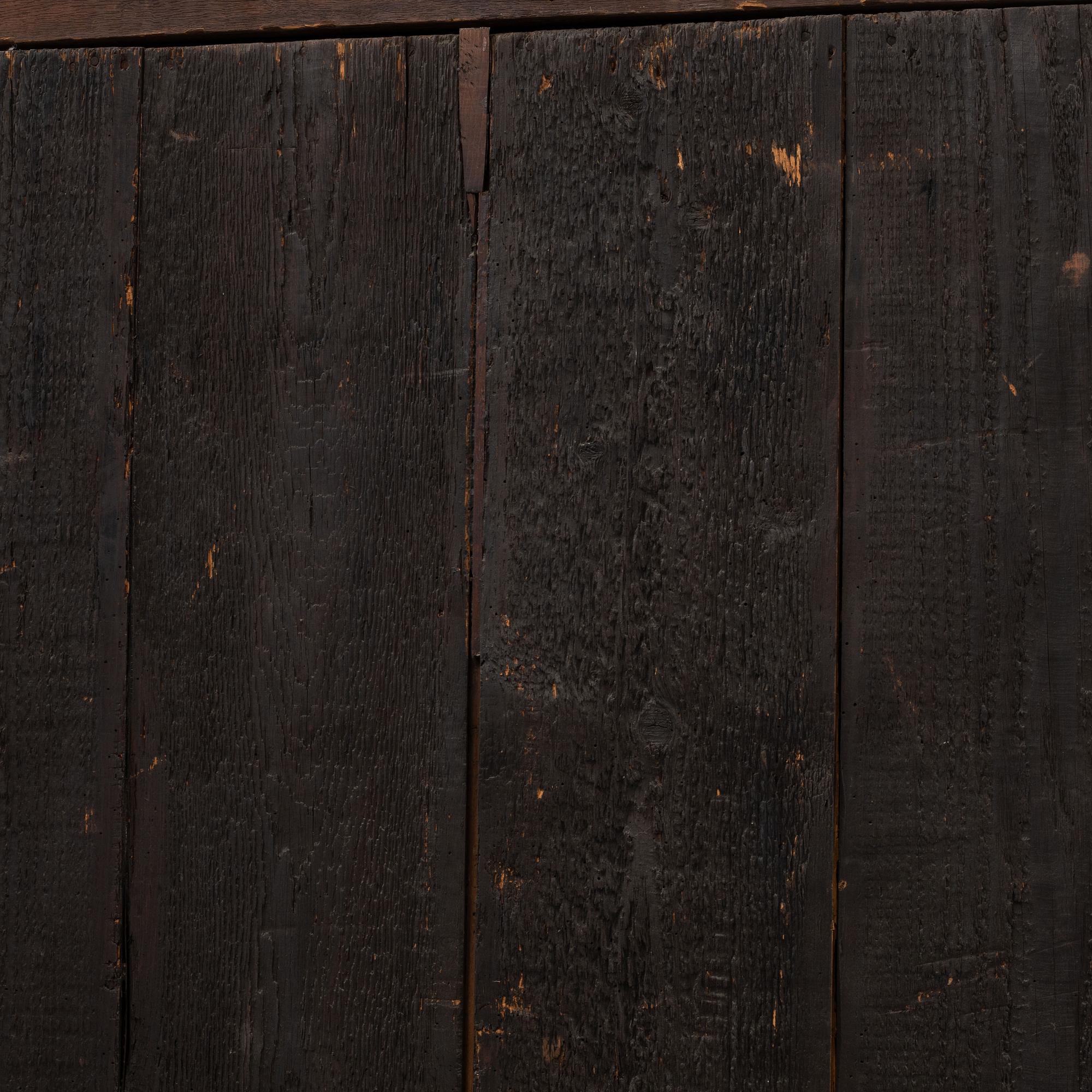 A German baroque cabinet, late 17th century.