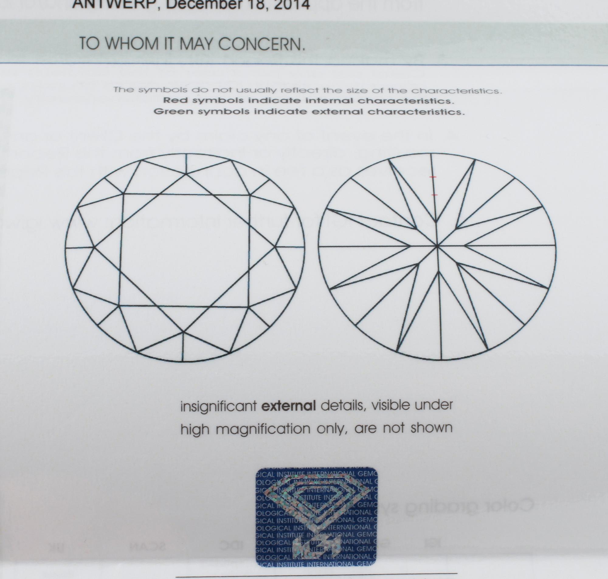 HÄNGE, 18K vitguld med briljantslipad diamant 1.02 ct. Vikt 2,9 gram.