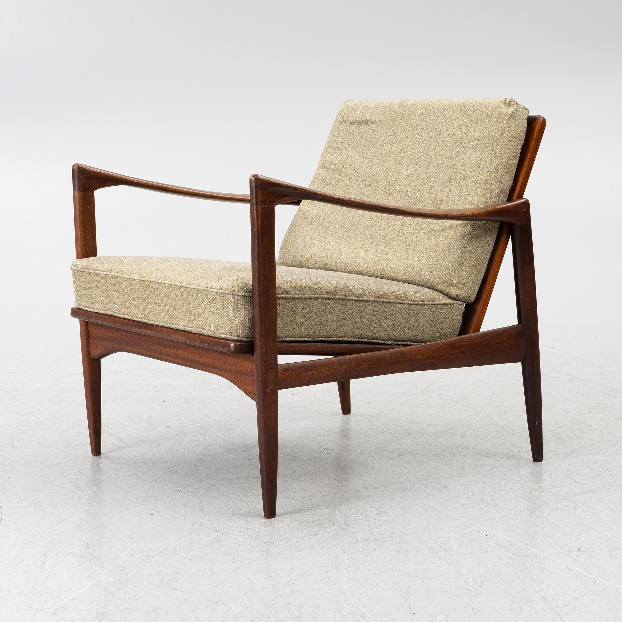 Ib Kofod-Larsen, armchair, 'The Candidate' OPE Furniture, 1960s.
