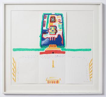 David Hockney, Red Square and the Forbidden City, from China Diary.