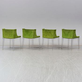 PHILIPPE STARCK, karmstolar, 4 st, "Mademoiselle", Philippe Starck, Kartell, 2004.