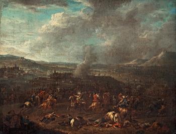 Adam Frans van der Meulen, The battle of Oudenarde.