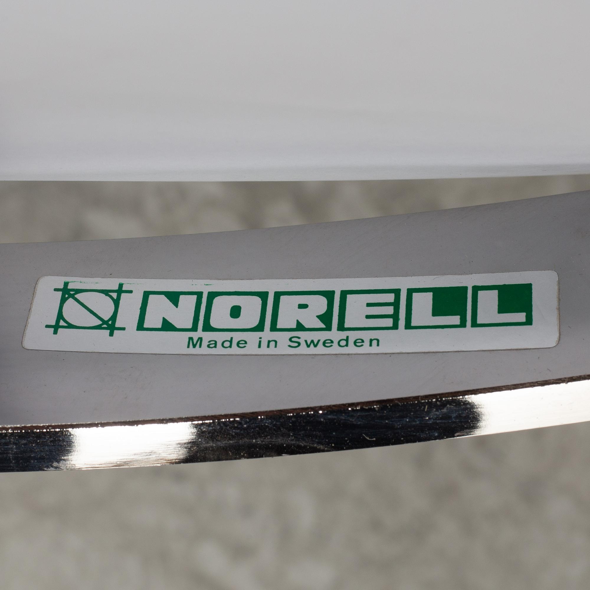 Arne Norell, an 'Ari' lounge chairs, Norell Möbler, late 20th Century.
