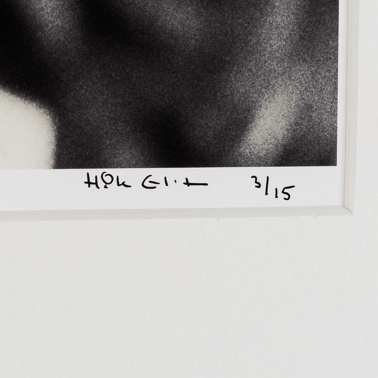 HÅKAN ELOFSSON, photograph signed and numbered 3/15.