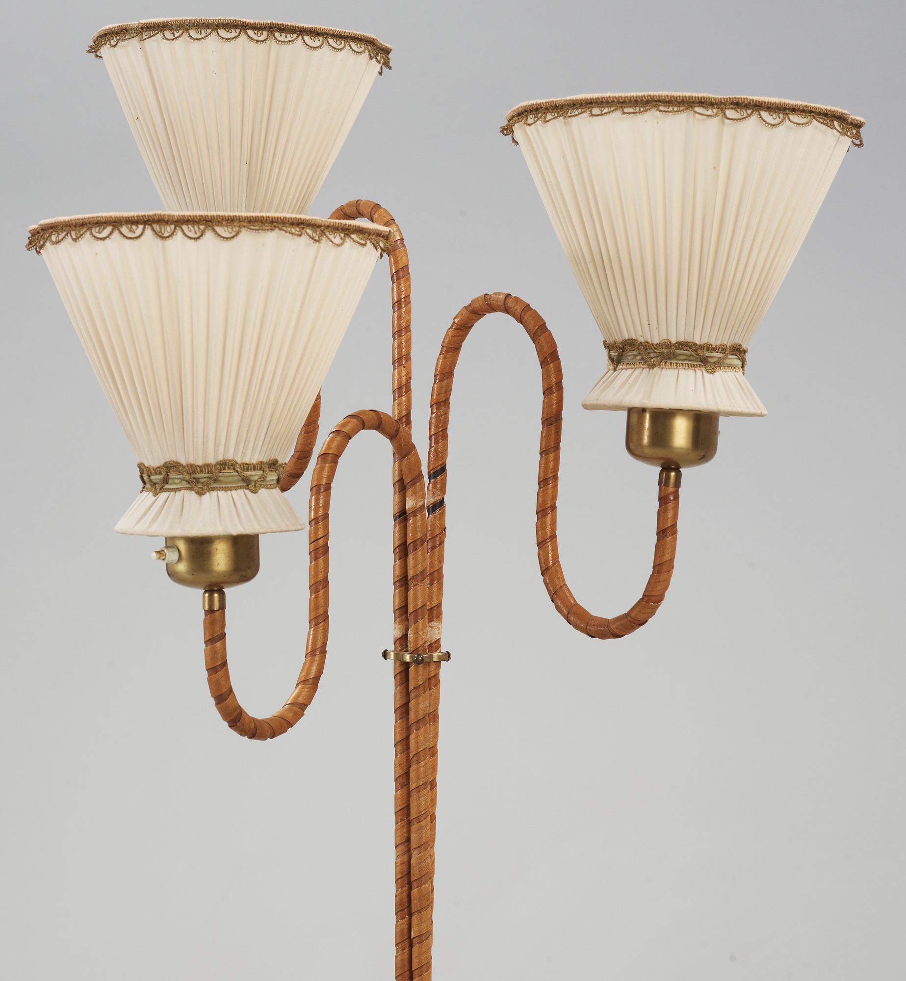 GOLVLAMPA, 1950-tal.