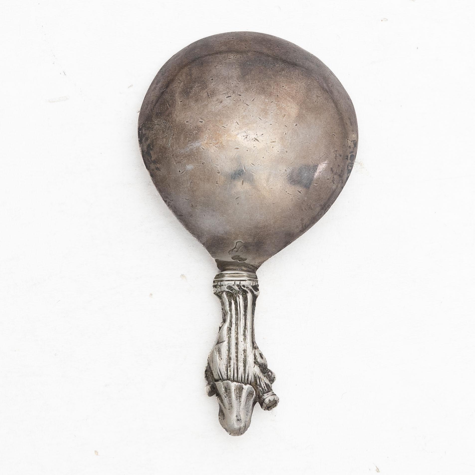 Spoon, silver, probably Scandinavia, 18th/19th century.