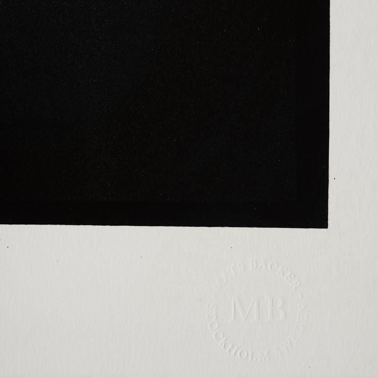Mats Bäcker, "David Bowie/Cracked actor, Bryssel, 1983".