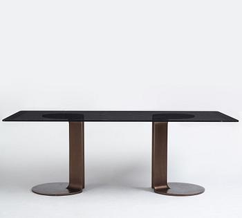 Tobia Scarpa, & Afra Scarpa, a dining table for Poggi, Italy 1970's.