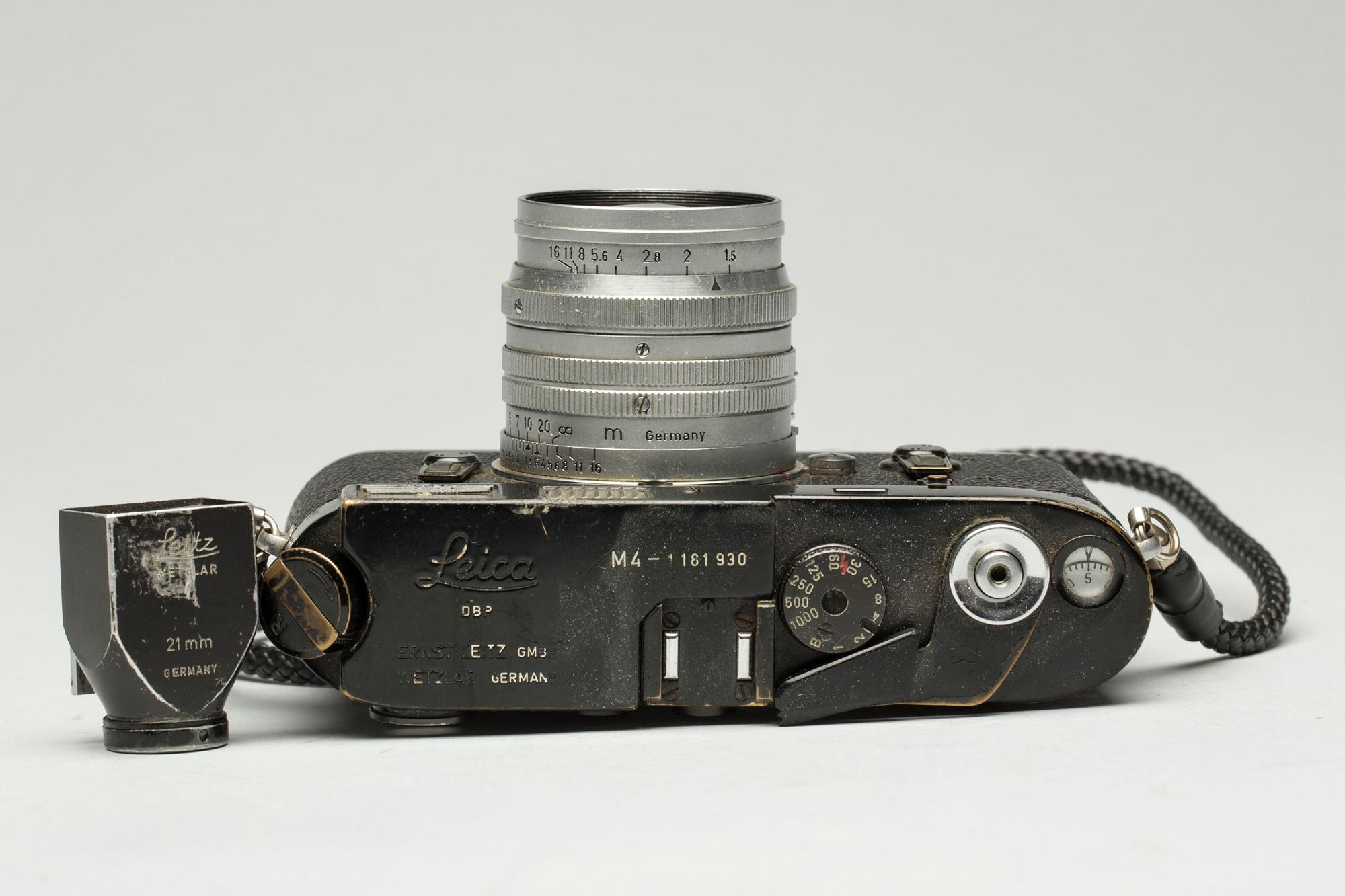 KAMERA, Leica M4, No 1181930, Weitzlar, Tyskland, 1967.