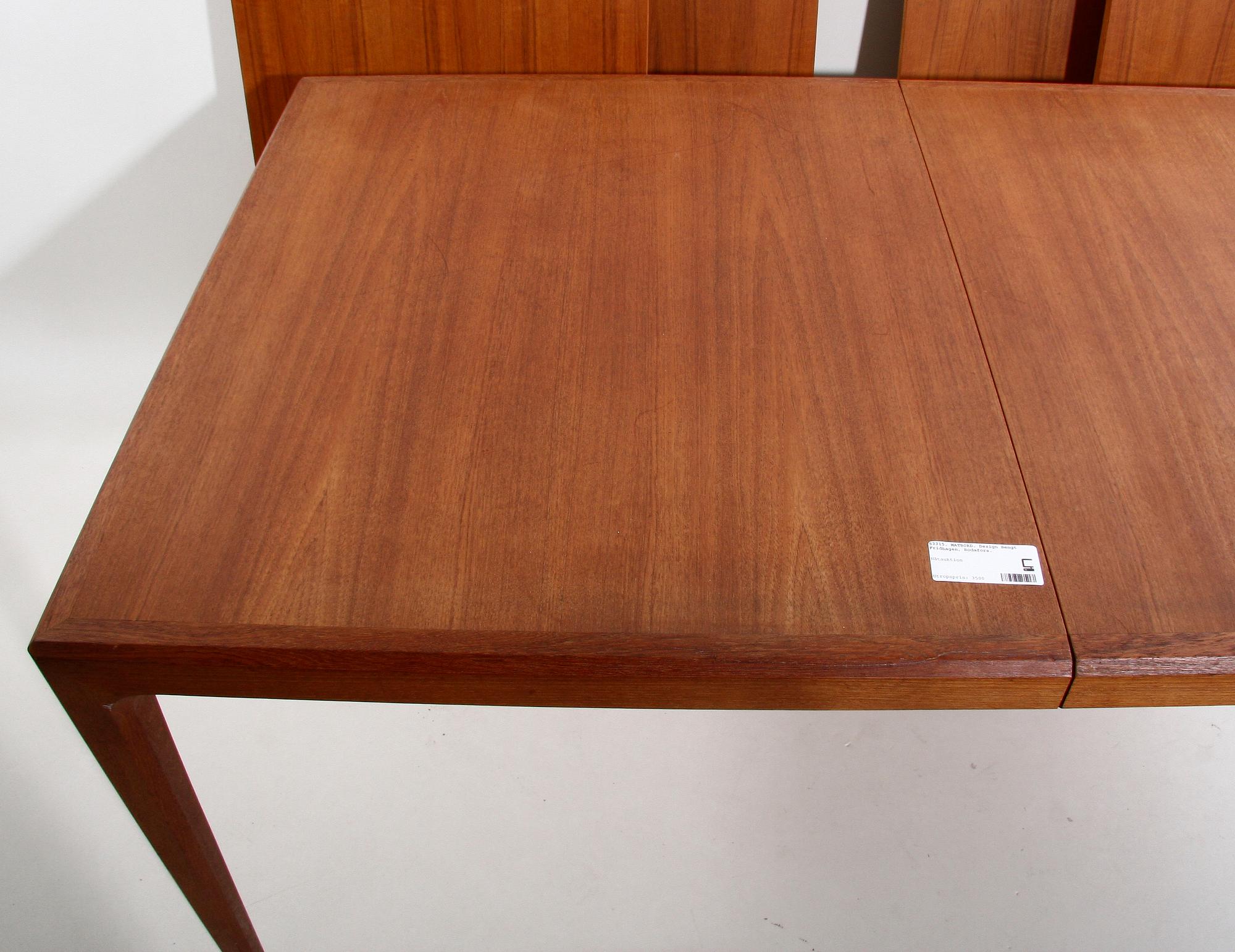 MATBORD. Design Bengt Fridhagen, Bodafors.