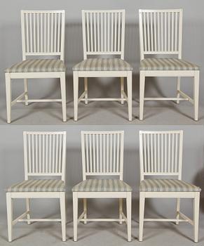 MATSALSMÖBEL, 7 delar, 1900-talets mitt.