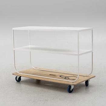 Soffa, 2 karmstolar, stol, jugend, omkring år 1900.