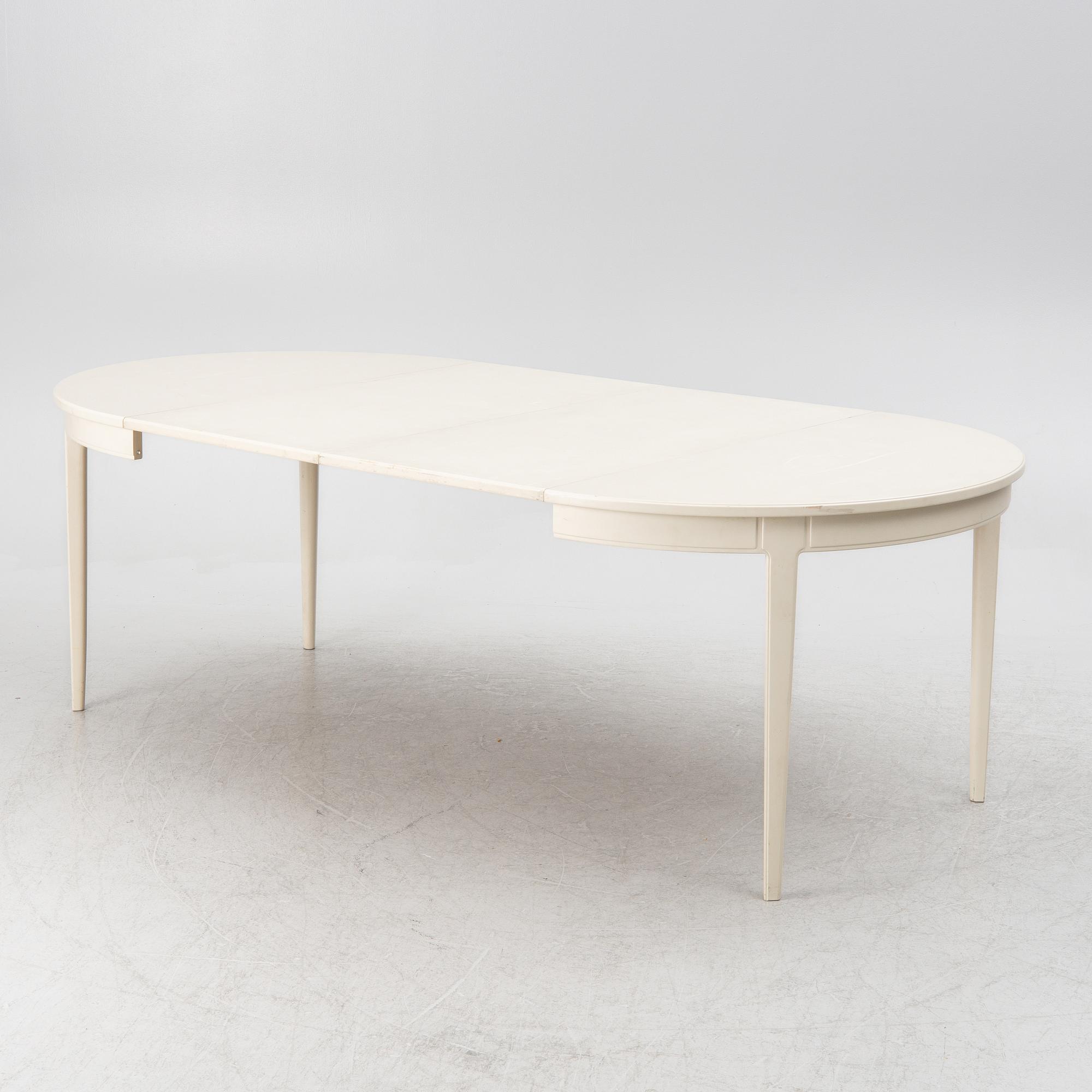 Carl Malmsten, a dining table, "Herrgården", Bodafors, second half of the 20th century.
