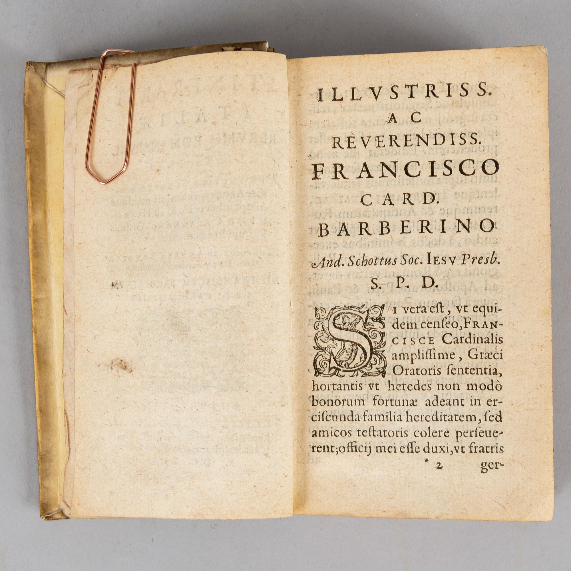 Romersk historia, proveniens bl. a. Warner Groen (1770-1834) (4 vol).