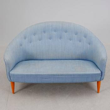 SOFFA, "Lilla Paradiset",  Kerstin Hörlin-Holmqvist. Nk:s verkstäder i Nyköping, formgiven 1958.