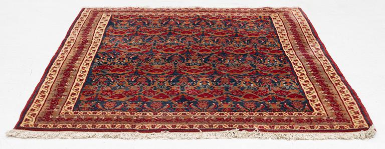 A rug, Oriental, c. 194 x 153 cm.