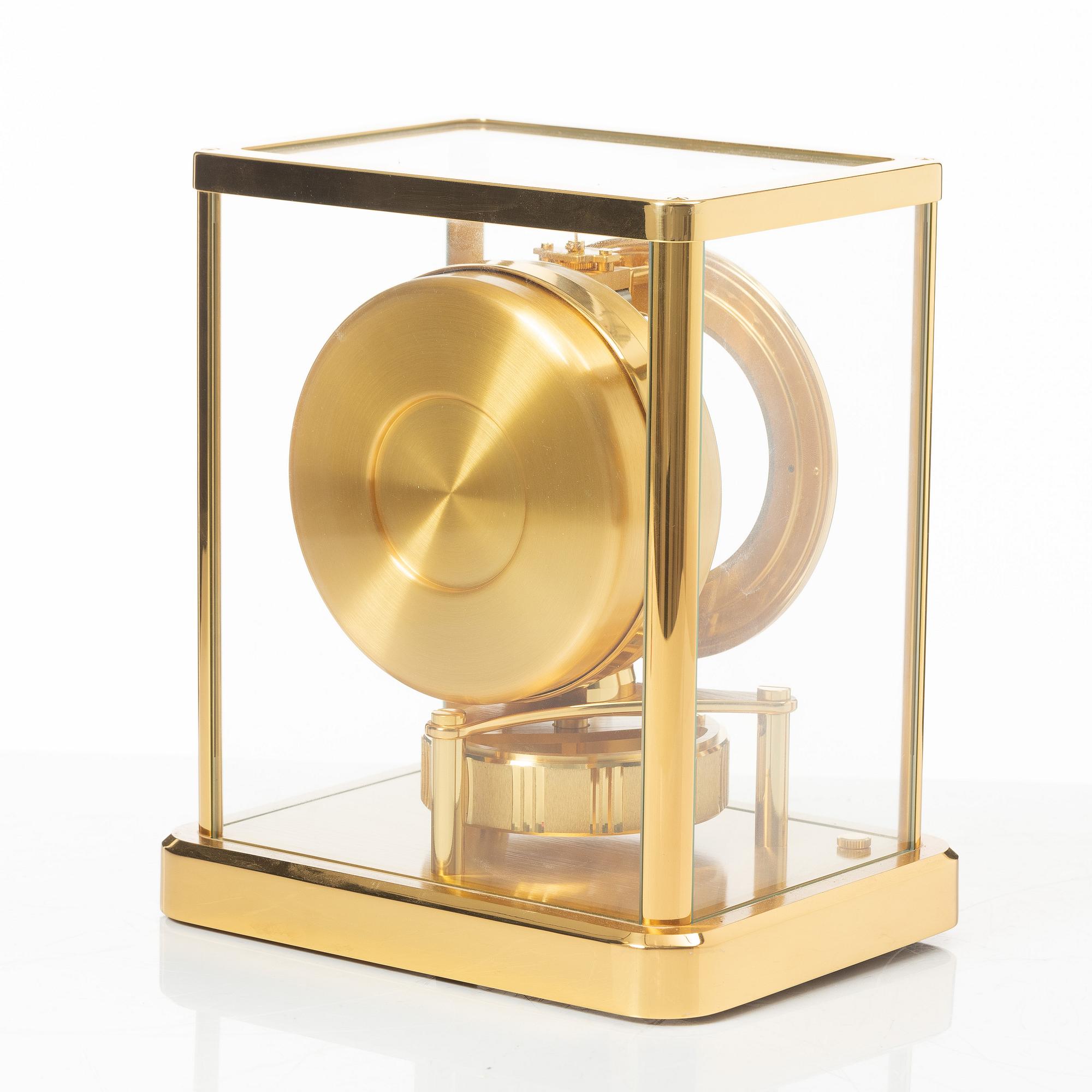 Jaeger-LeCoultre, table clock, Atmos, second half of the 20th century.