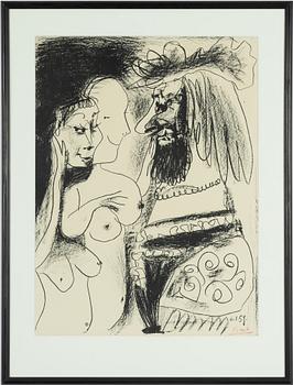 Pablo Picasso, efter "Le vieux Roi".