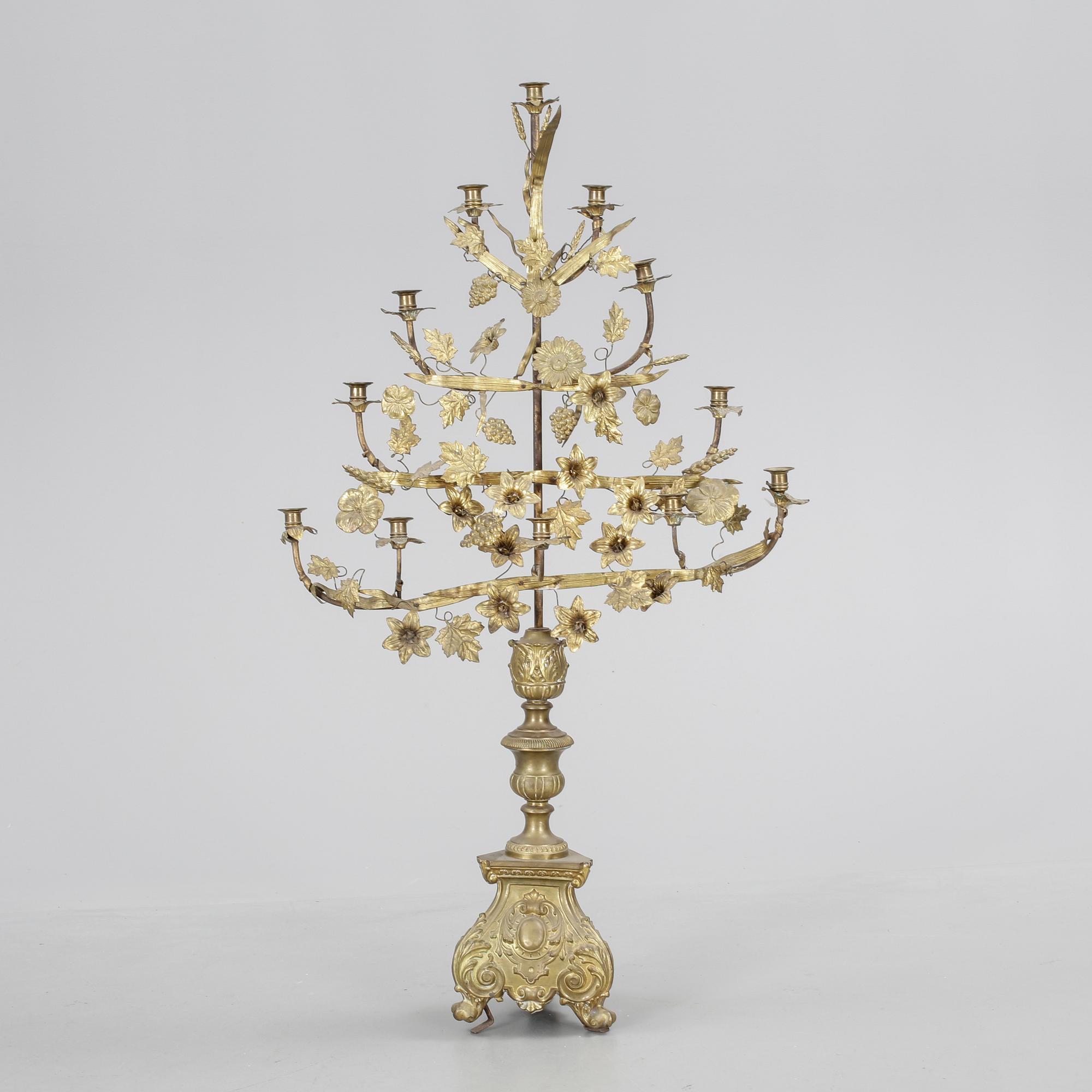 KANDELABER, Louis XVI-stil, 1900-tal.
