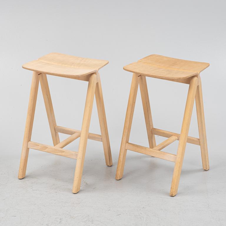 Ronan & Erwan Bouroullec, six bar stools, 'Copenhagen', HAY.