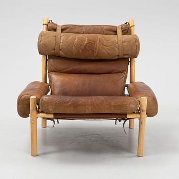 Arne Norell, a model 'Inca', easy chair, Norell Möbel AB, 1970s.