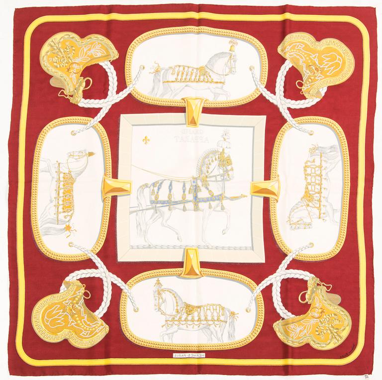 Hermès, scarf, "Grand Apparat".