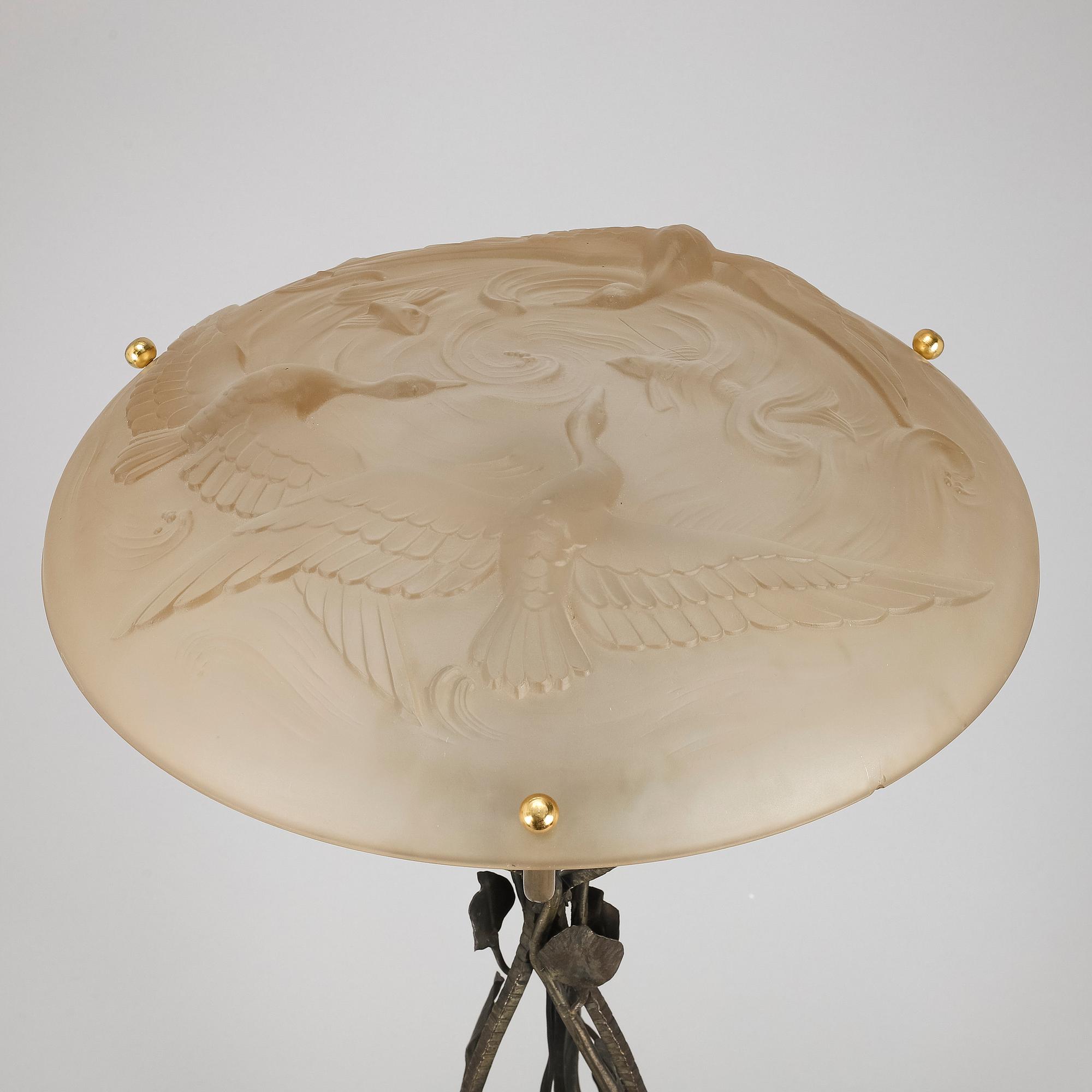 A table lamp, second half of the 20th century.