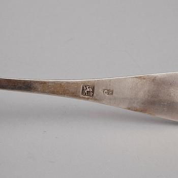 PARTI SILVER, 14 delar, mestadels Tyskland, 1900-tal. Totalvikt 474 gram.