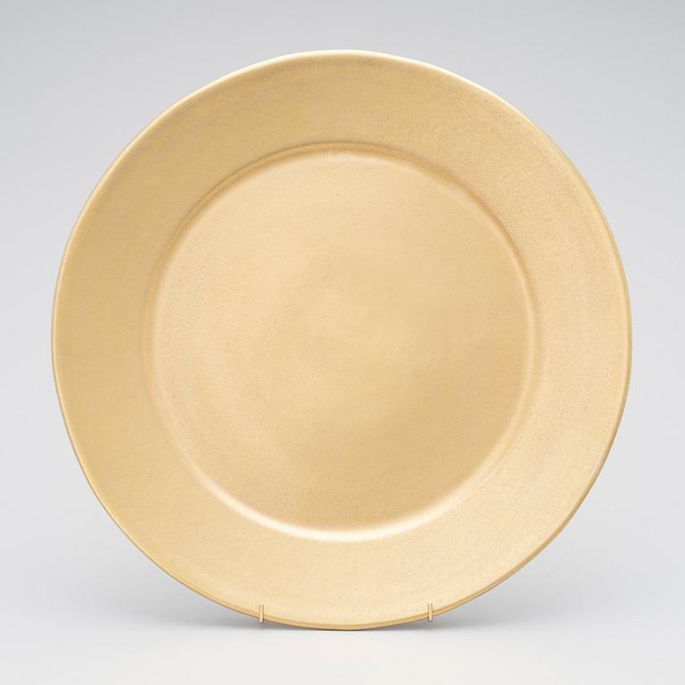 TOINI MUONA, A DISH. Sign. TM, Arabia. 1960s.