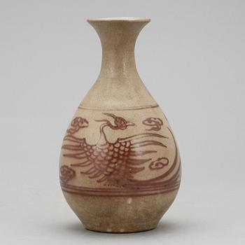 VAS, porslin. Sen Qing, Kina omkring 1900.