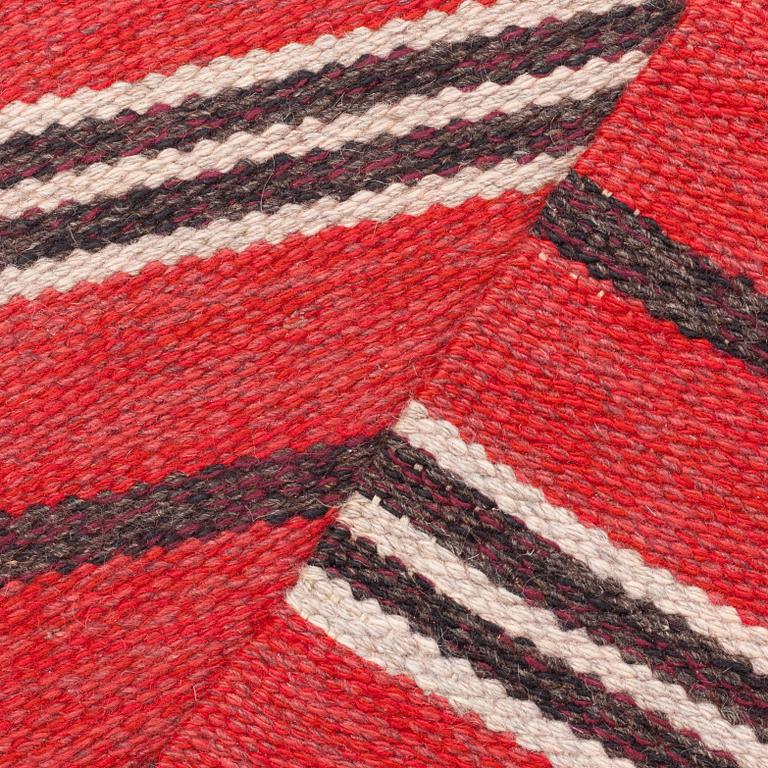 A CARPET, flat weave, around 285 x 151 cm.