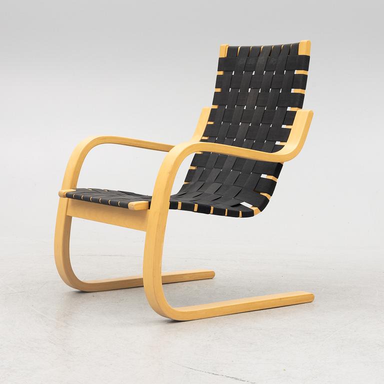 Alvar Aalto, a model "406" armchairs, Artek, Finland, end of the 20th century.