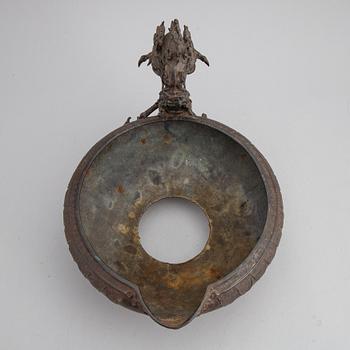 A Japanese bronze fountain, Meiji (1868-1912), 19th century.