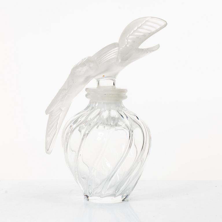 Nina Ricci, parfymflaska, "L'air du temps", Lalique.