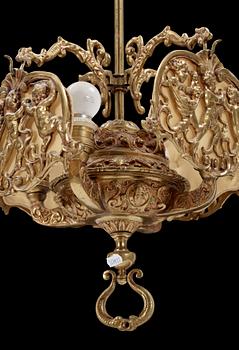 TAKLAMPA. Barockstil. 1900-tal.