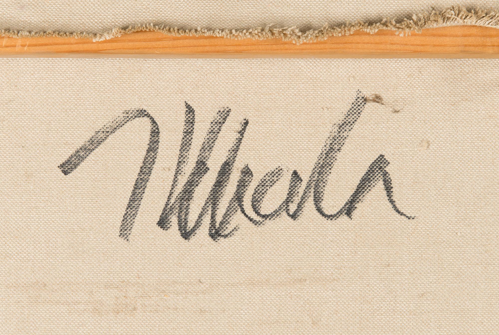 Outi Ikkala, olja på duk, signerad a tergo.