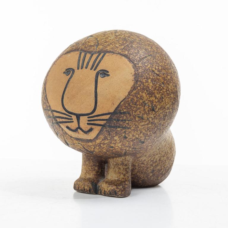 Lisa Larson, a figurine, 'Lejon Midi', Gustavsberg.