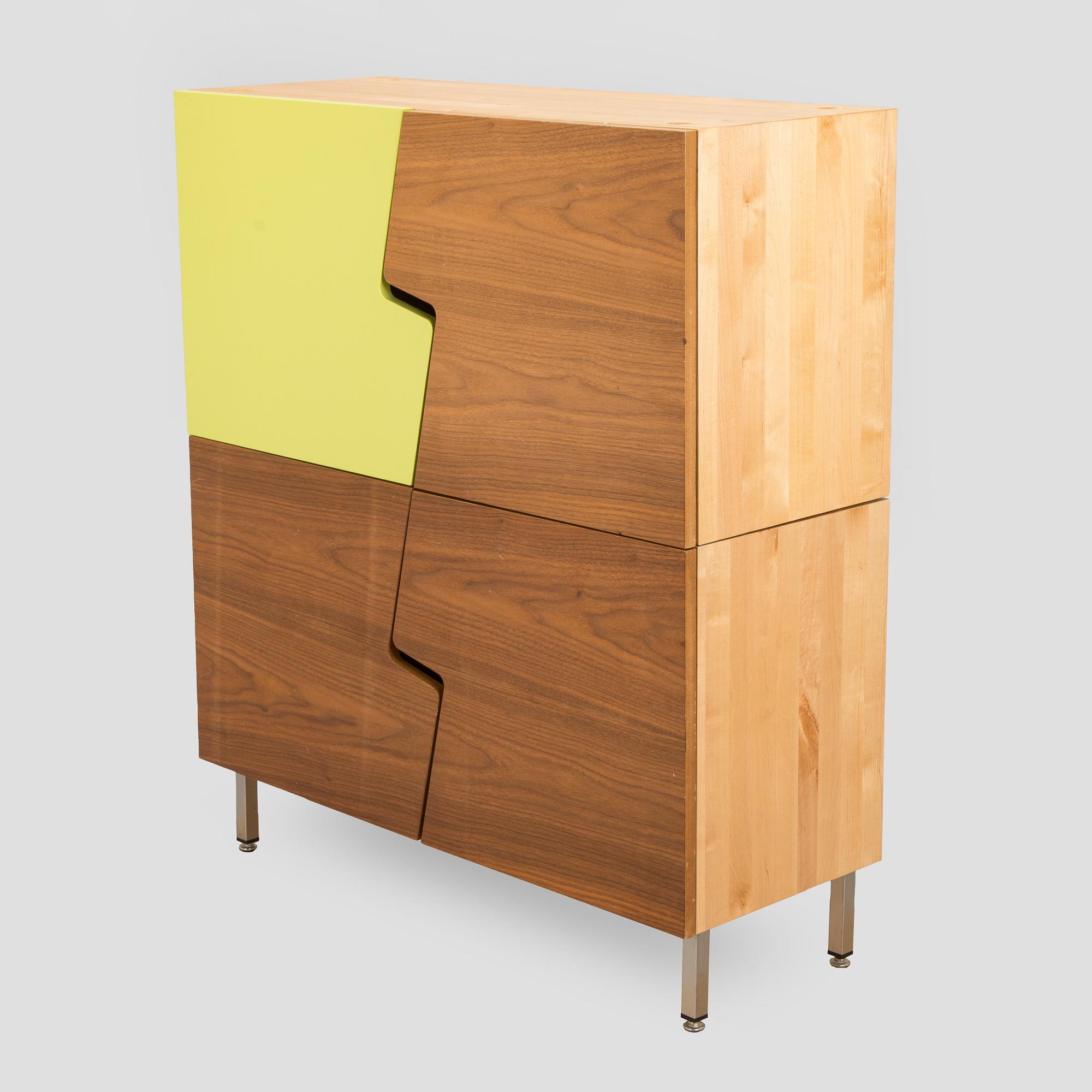 Jouni Leino, Cabinet / cabinet element 2 pcs, "Lovi", Jouni Leino Design Studio 2010.