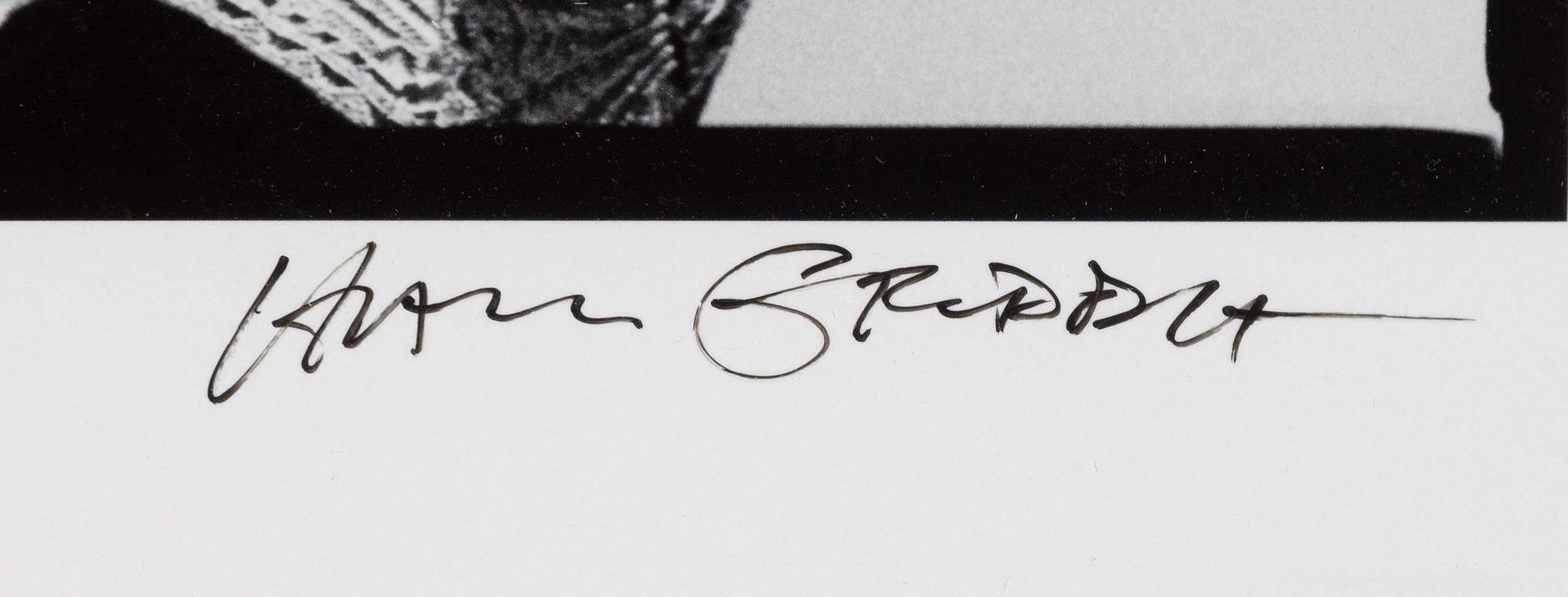 Hans Gedda, pigment print, signed and numbered 8/100.