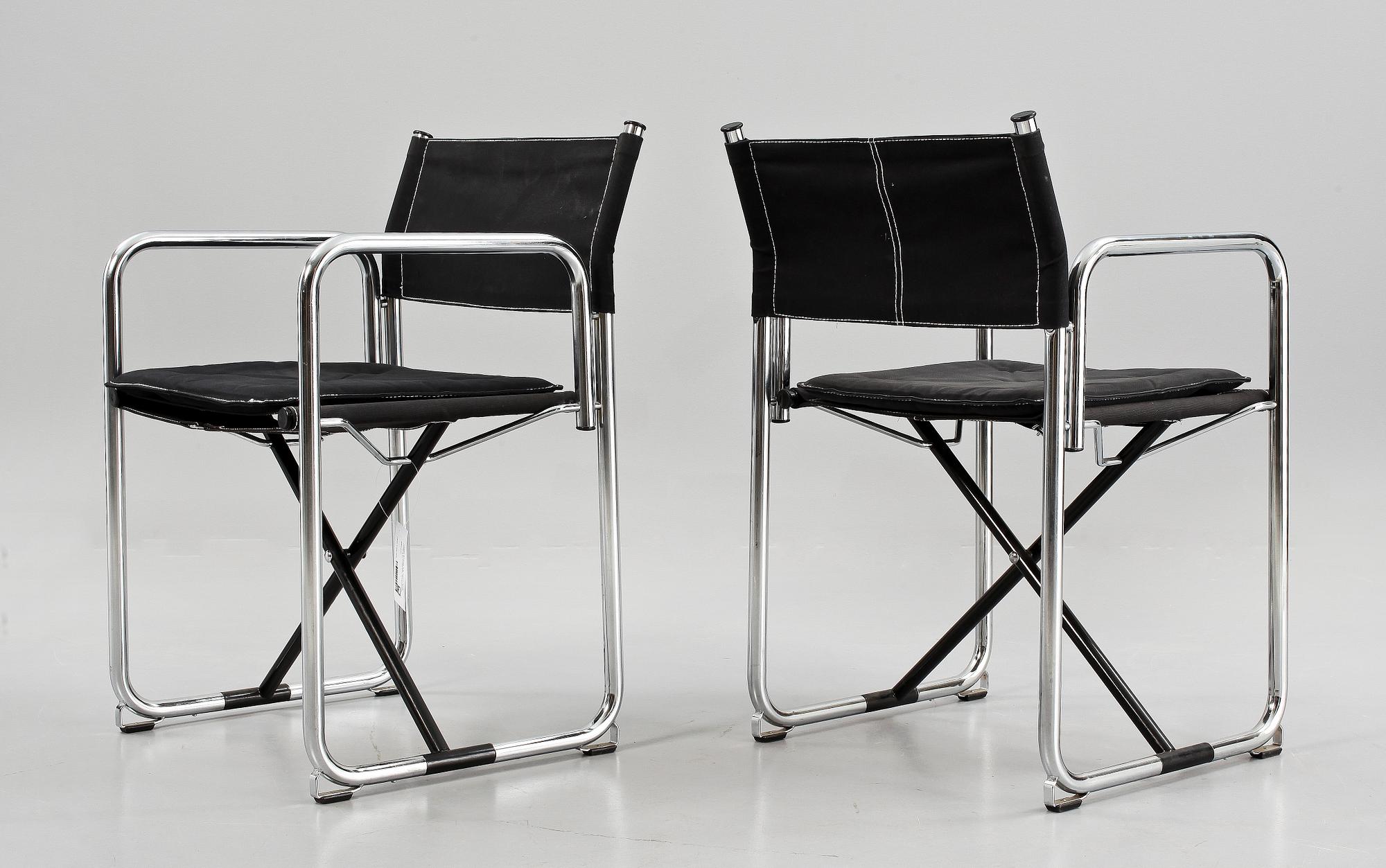 STOLAR, 6 st, "x75-2", Börge Lindau & Bo Lindekrantz, för Lammhults.